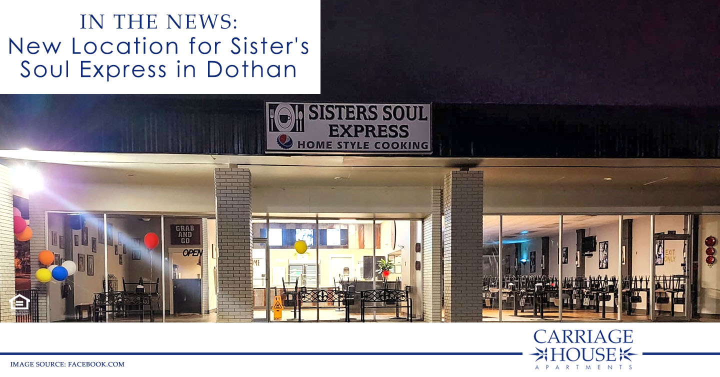 In the News: New Location for Sister’s Soul Express in Dothan